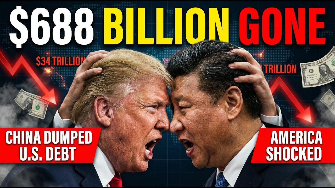 IT'S OVER: China Dumped $688 Billion in U.S. Debt — Even at a Loss!