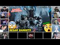[ REAKSI YOUTUBER GAMERS ] MELAWAN BOS RAKSASA | Pragmata | 