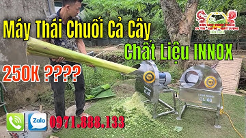 máy thái chuối mịn giá rẻ mới nhất 2024
