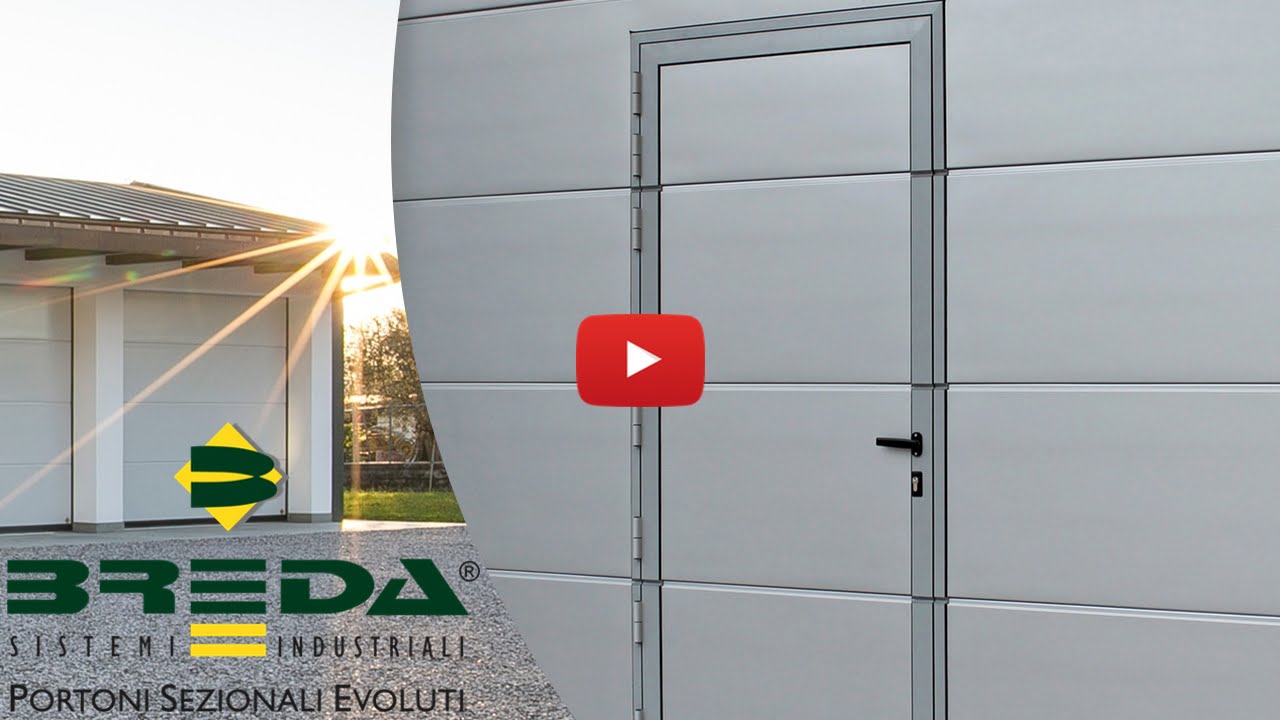 Portone sezionale da garage persus by breda configurazione stop&go ... Ballan porte sezionali