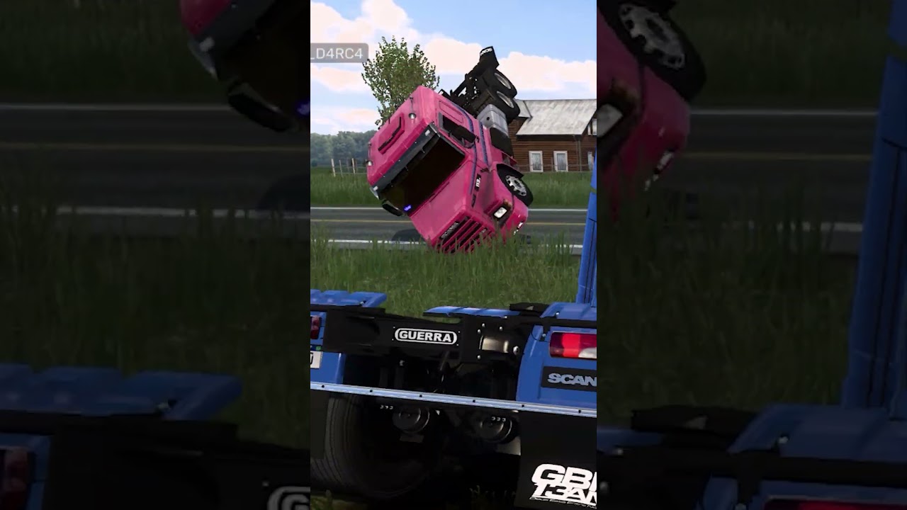 Ele foi me AJUDAR e acabou tombando o CAMINHÃO KKKKK #pngtuber #eurotrucksimulator2
