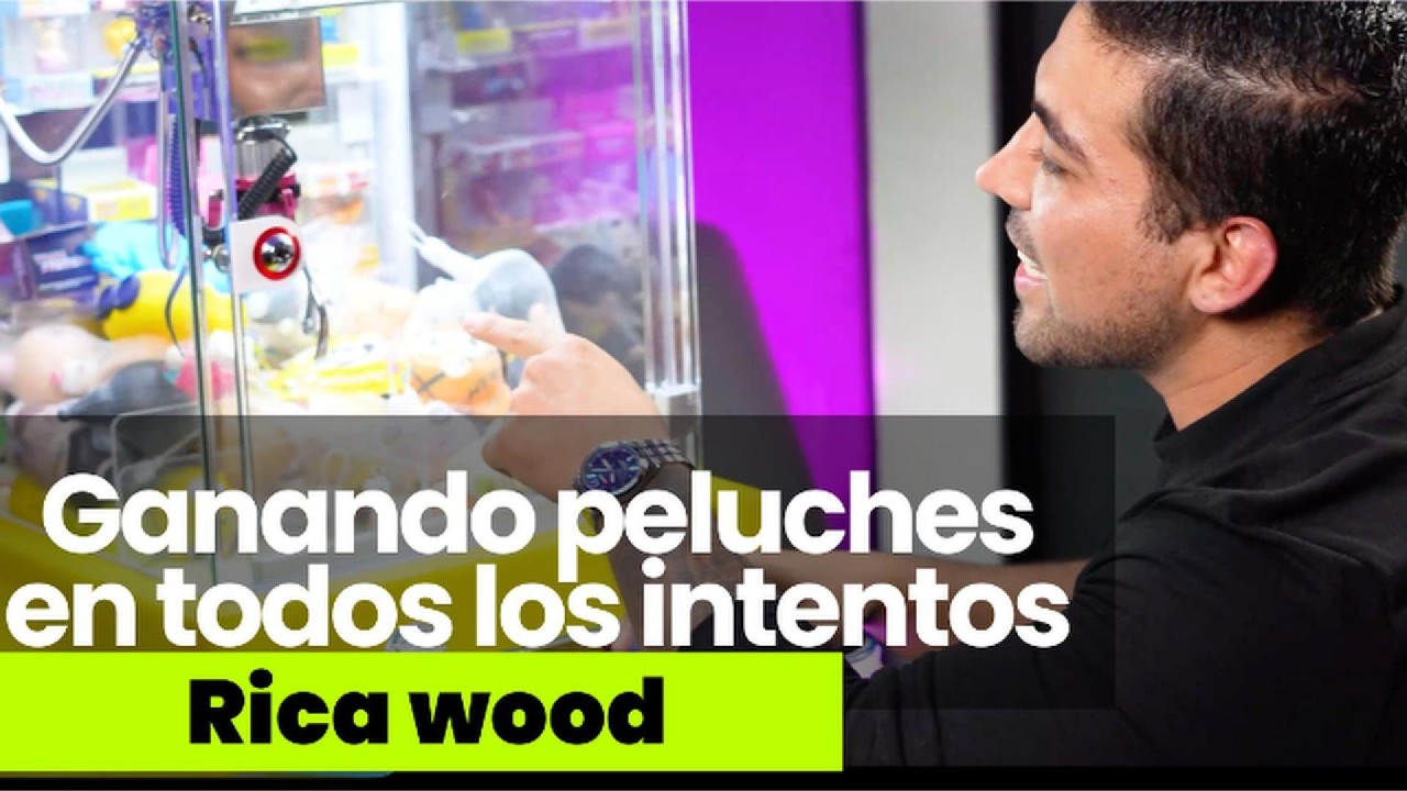 Ganando peluches en todos los intentos | Rica Wood | Maniacos Podcast