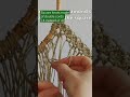 MACRAME BEACH BAG TUTORIAL 👆diy paper yarn bag - square knots made of double cords 1,5 mm