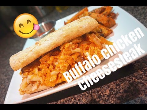 Quick & Easy Vegan Buffalo “Chicken Cheesesteak”| B Foreal