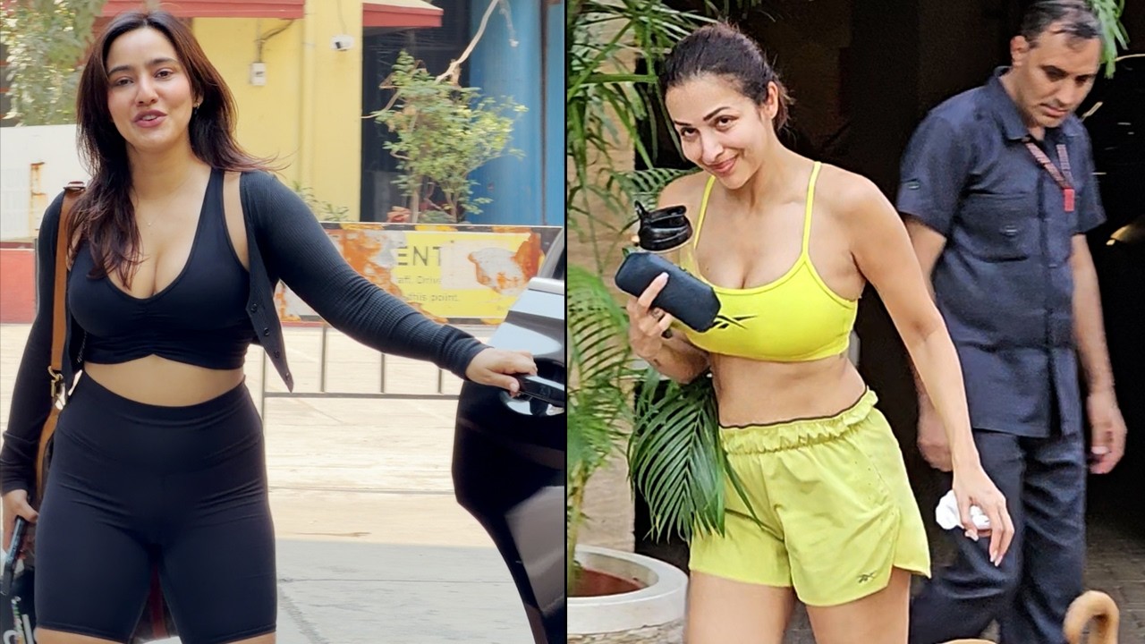 Malaika Arora And Neha Sharma Snapped At Bandra 🫣| MS shorts