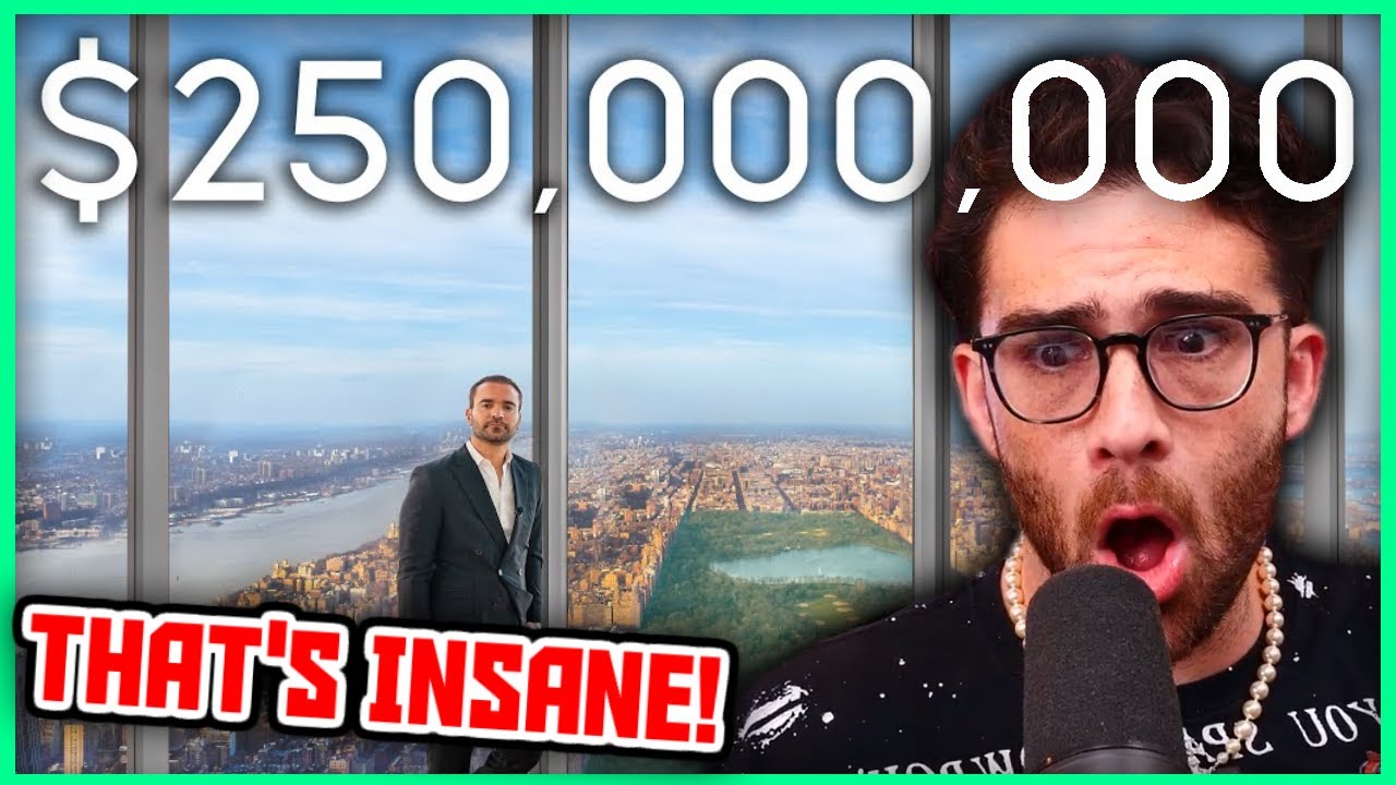 Inside the MOST EXPENSIVE and HIGHEST Penthouse In the WORLD! | Hasanabi Reacts to Enes Yilmazer