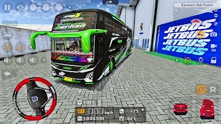 Bus Pariwisata King Farhan Asyrof JB5 Livery Terbaru Langsung Nyebrang Pulau Sumatera screenshot 5