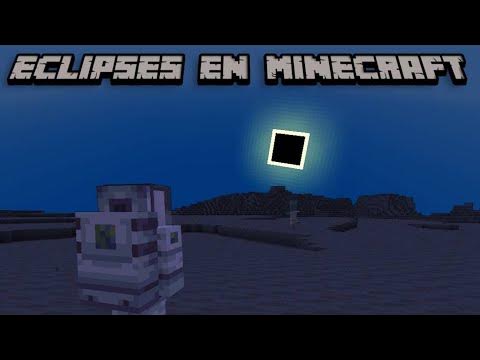 ECLIPSES EN MINECRAFT !!! 🙀🙀🙀 - YouTube