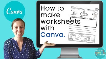 Learn how to make worksheets in Canva for Outschool Classes