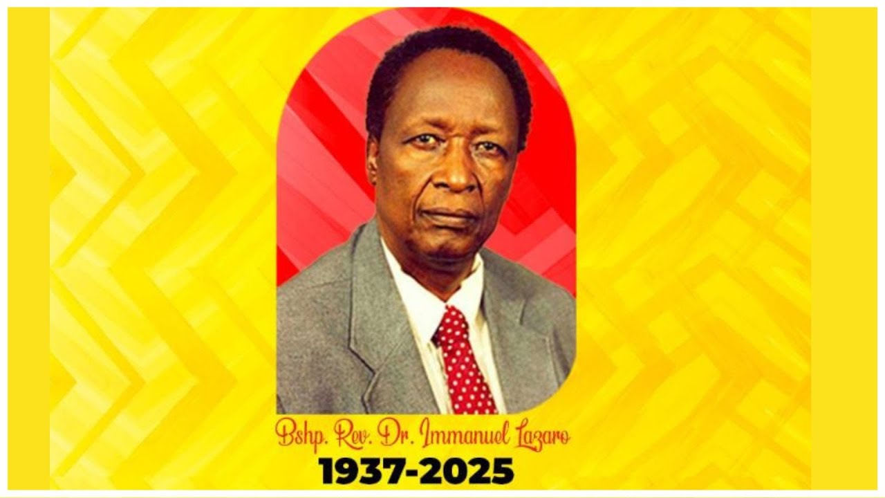 🔴#LIVE: SHEREHE ZA KUUPUMZISHA MWILI WA ASKOFU REV. DR. IMMANUEL LAZARO | ALIYEKUA