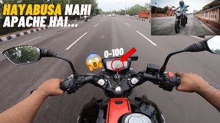 APACHE 200 4V ko HAYABUSA Bana Diya BROTHER DOING MOTOVLOG FOR FIRST TIME 