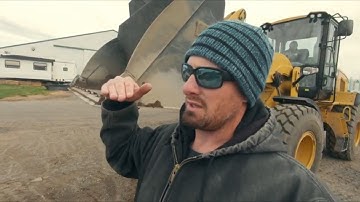 BASICS OF BACK DRAGGING WITH A LOADER BUCKET || Basics of back dragging with a front loader