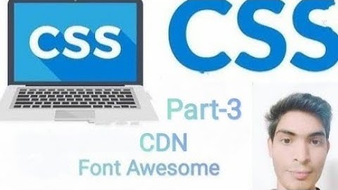 How to use font awesome icon CDN Part-3 css3 in hindi