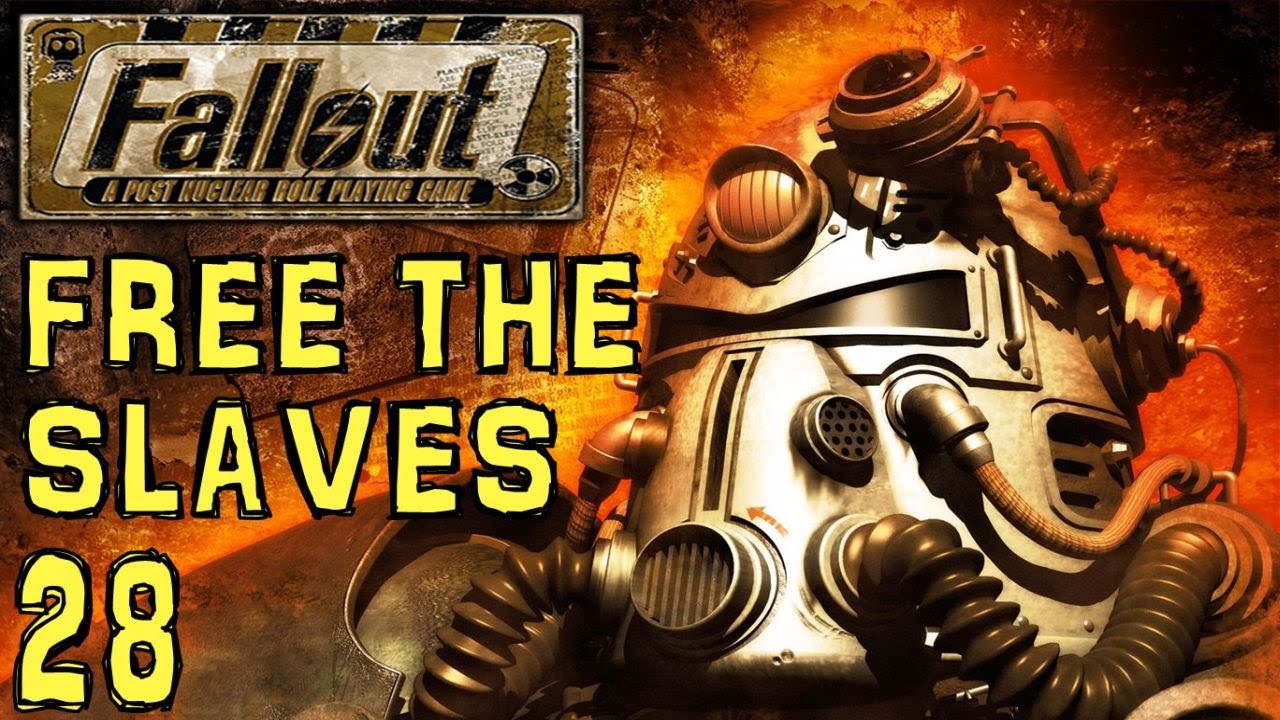 Fallout 1 Free the Slaves (Raiders) Part 28 YouTube