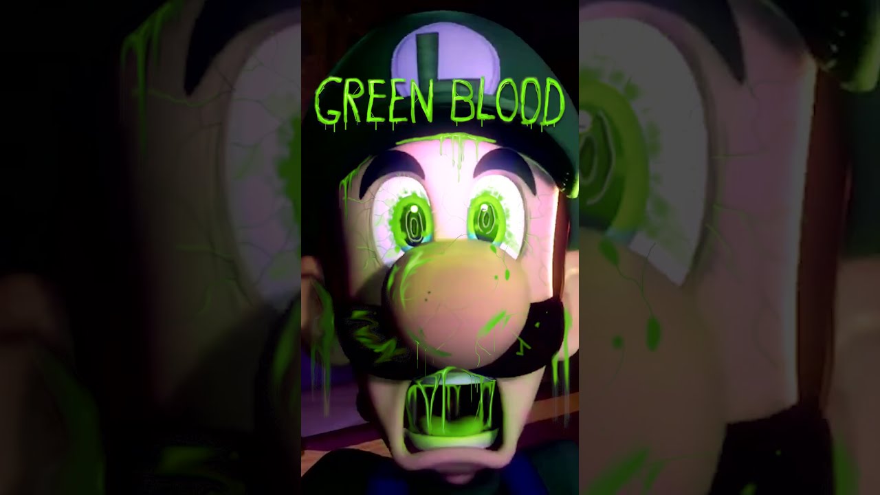 Luigi Has GREEN BLOOD Lumpdump Shorts