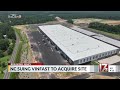 NC sues Vinfast in effort to acquire site