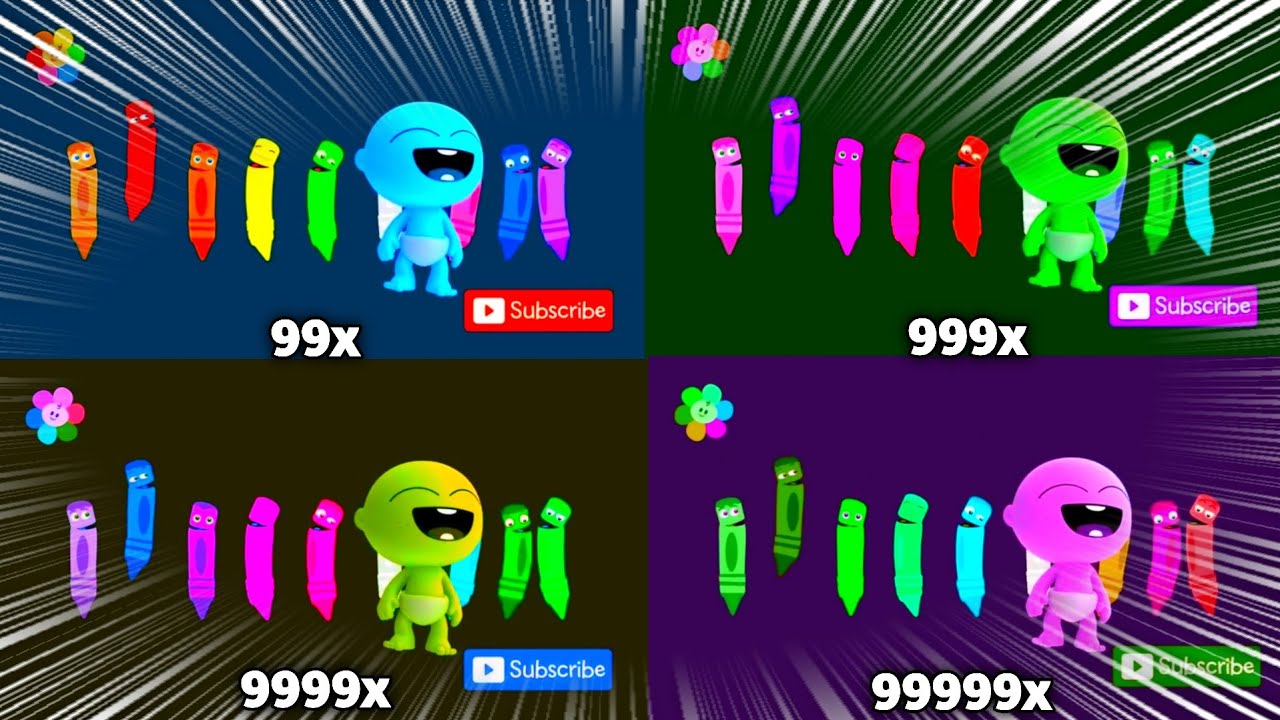 BabyFirst Subscribe Intro Logo Quantum 999999x Speed Klasky Csupo