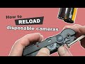 How to reuse (reload) a single use film camera