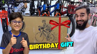 Surprising my son with his favorite cycle on birthday 😍🚲