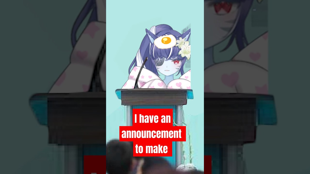 I Have an Announcement to Make #goldensun #funny #gaming #vtuber