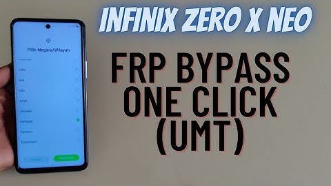 Infinix X6810 Frp Bypass UMT Android 11/12/13 Just One Click