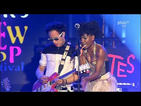 [HD] Noisettes - Iwe (Live - New Pop Festival 2009)