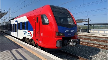 SWISS AND RUSSIAN TRAINS IN SERBIA! Fast and Stopping Trains at Beška and Batajnica Stations!