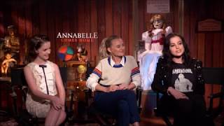 Annabelle Comes Home: Interview with Mckenna Grace, Madison Iseman and Katie Sarife