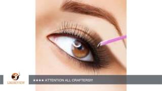 Micro Brushes 100 Count Fine Tipped Applicator for Eyelash Extensions - Adhesives - Creams - Health