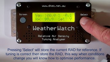 Air Density Meter - Performance Weather Station