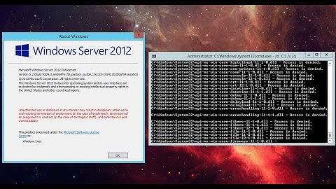 Destroying Windows Server 2012 R2 Build 9309!