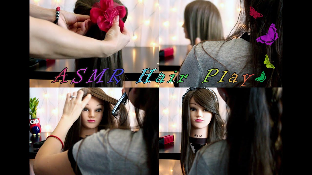ASMR Hair Play