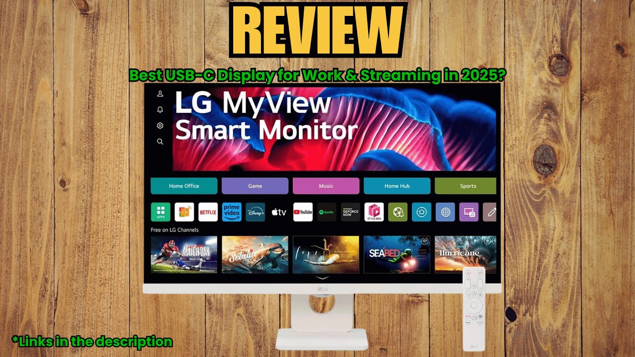 27インチ 4K LG MyView Smart Monitor LG MyView 27” 4K Smart Monitor Review – Best USB-C Display for