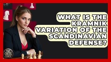 What Is The Kramnik Variation Of The Scandinavian Defense? - The Chess Codex