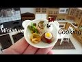 Miniature Cooking #45 ミニチュア料理 『Kids' lunch A-お子様ランチA- Hamburger steak & Spaghetti- ハンバーグ&スパゲティ』