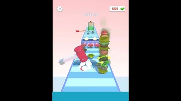 Hamburger Runner 3D Level 10 #games #viralshorts #funny #fyp