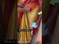 Saree hacks how to cover side view of the sare in just 2 sec 5minutecrafts trendingnow sareehacks