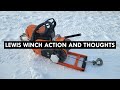 Lewis winch thoughts and use