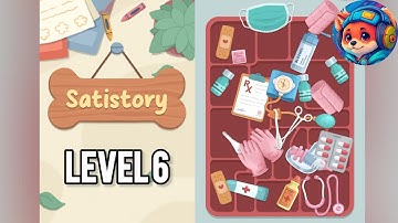 Satistory: Tidy Up ASMR Game – Level 6 Walkthrough Solutions | iOS / Android Gameplay