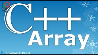 C++ tutorial # 50 Multi Dimensional array in Pashto language |  2020 |