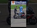 John Abraham Thrills Fans Riding the BMW M 1000 RR 🏍️ | MotoGP Action