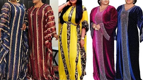 LATEST GORGEOUS BOUBOU / KAFTAN ABAYA STYLES | AFRICAN FASHION DRESSES | ANKARA STYLES | ASOEBI STYL