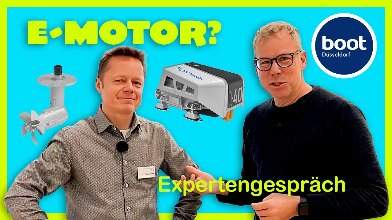 ⁣3 Wege zum Elektro-Segelboot | Boot 2026 Experten-Talk