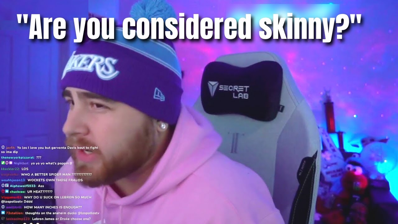 LosPollosTV HAD ENOUGH & TROLLED WHEN CHAT ASK STRANGE QUESTIONS & CALLS OUT A LOYAL VIEWER