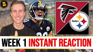 Steelers News: INSTANT REACTION After 20-13 WIN vs. The Falcons In Week 1 | Sloppy, But Encouraging!