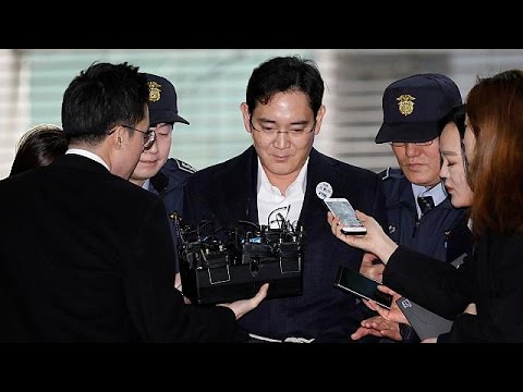 Video: Heredero de Samsung acusado de malversación