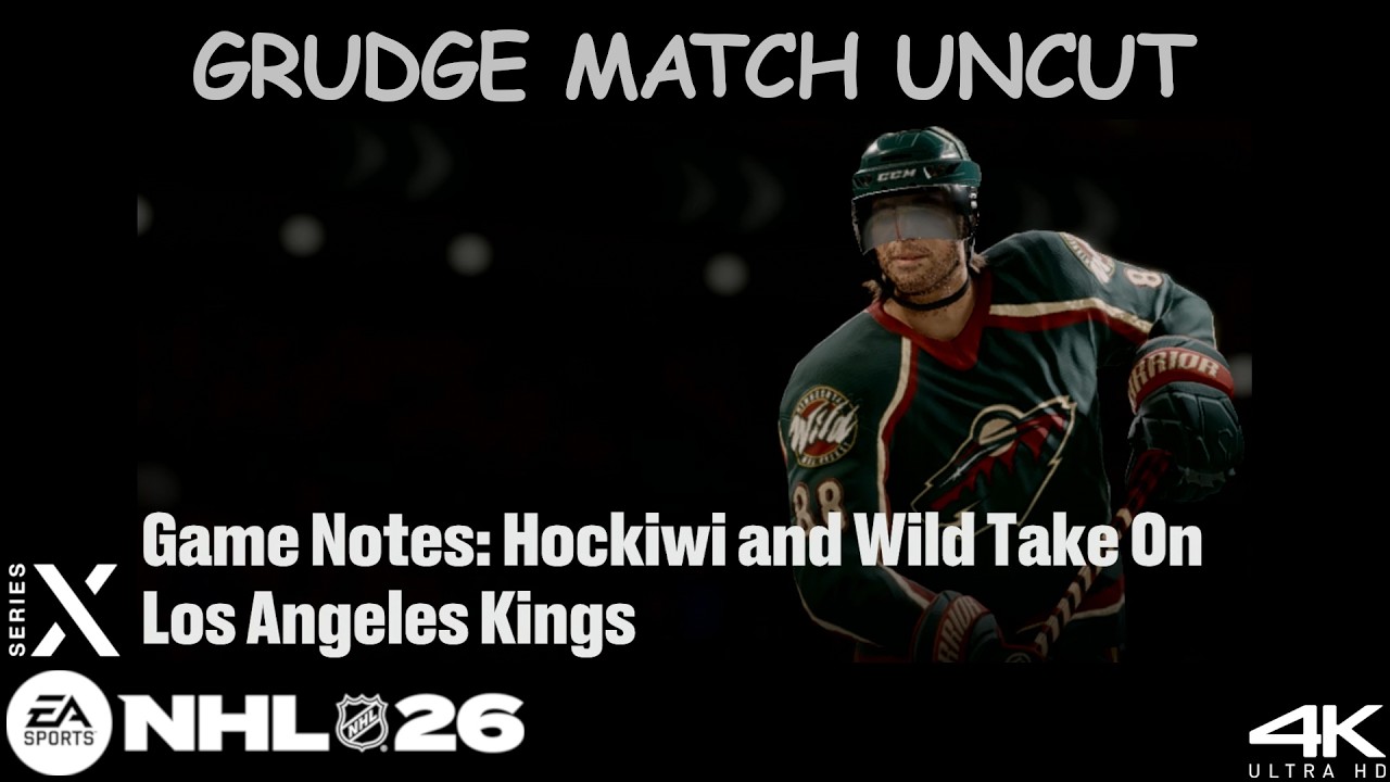 NHL 26 Be A Pro: Journey to the State of Hockey | Grudge Match | Minnesota Wild vs. LA Kings