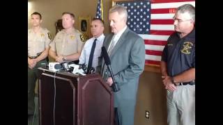 Press conference regarding Deb Dewey on Sept. 14