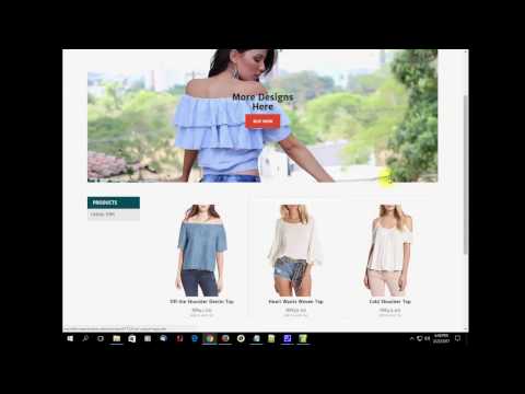 Create an online store in 3 minutes