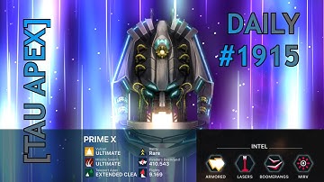 ⚫️ Venom assimilated Prime-X [tau apex] - daily #1915 - Phoenix II - Marshal S4
